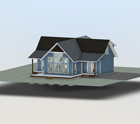 a 3D image of a customer design